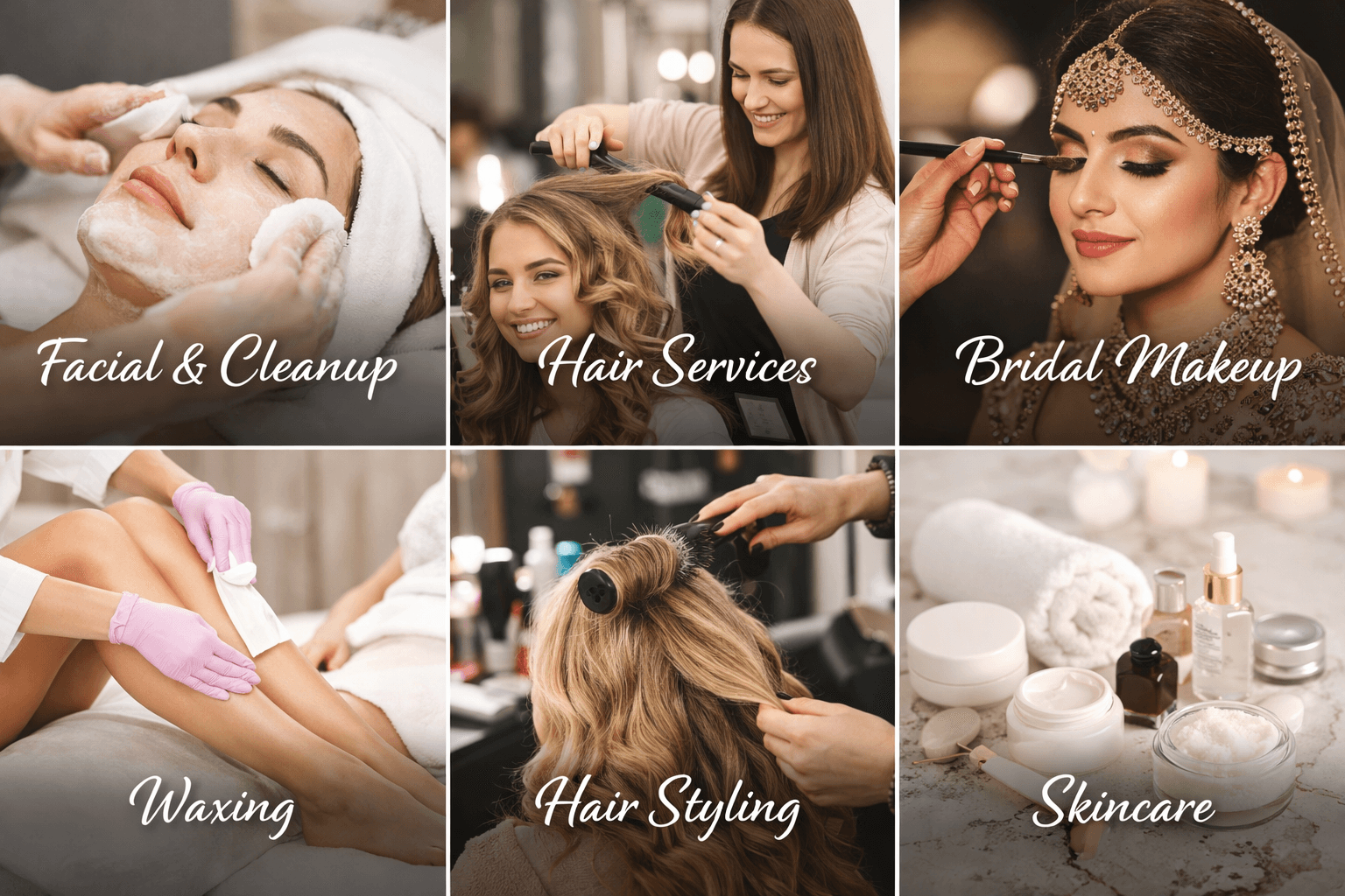 Beauty salon services